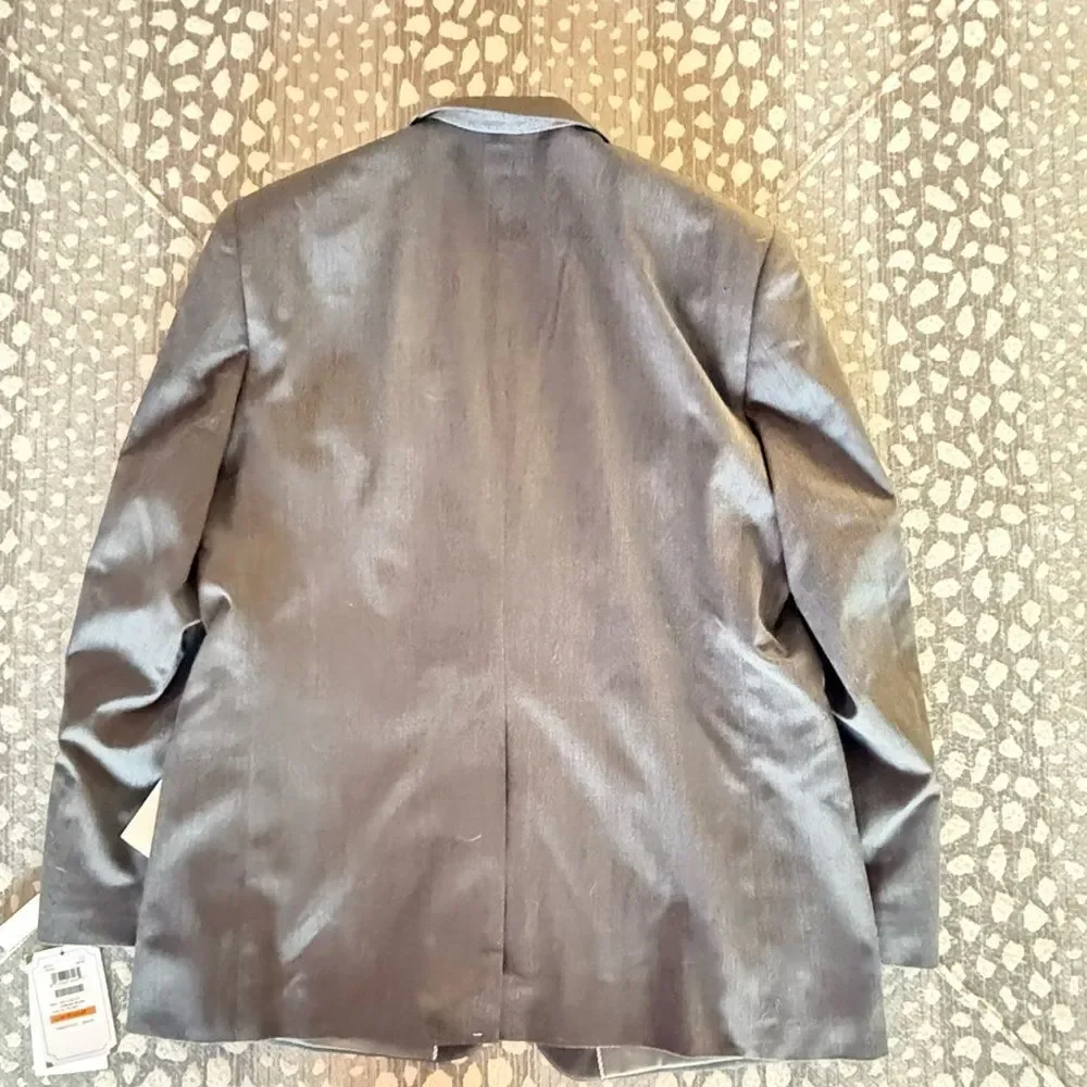 Haggar Men's Grey Blazer 44R